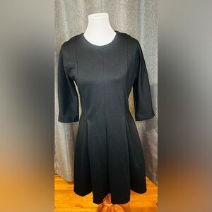 Gap Designed & Crafted Black Fit & Flare Dress | Size 8